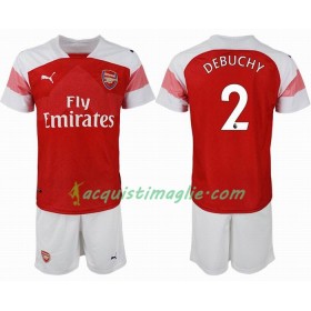 Divisa di Calcio Arsenal DEBUCHY 2 Bambino Prima 2018/2019